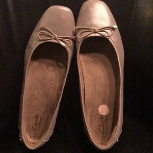 Clark’s Loafer Flats Shoes Slip One Shoes